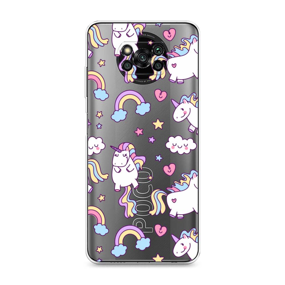

Силиконовый чехол "Sweet unicorns dreams" на Xiaomi Poco X3 Pro, Sweet unicorns dreams