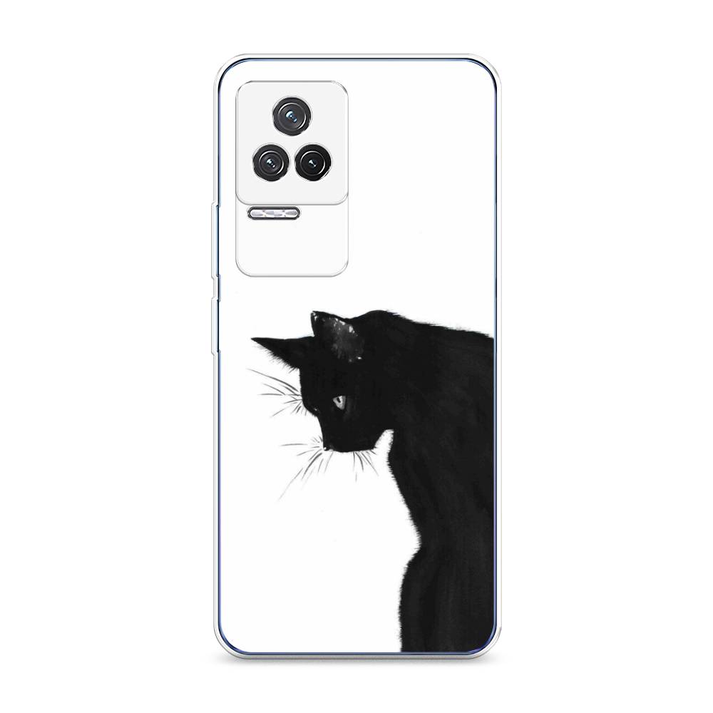 фото Силиконовый чехол "black cat" на xiaomi redmi k50 awog