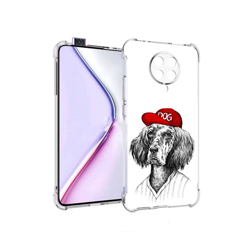 

Чехол MyPads дог для Xiaomi Redmi K30 Pro Zoom 8/256GB/Redmi K30 Pro/Xiaomi Poco F2 Pro, Прозрачный, Tocco