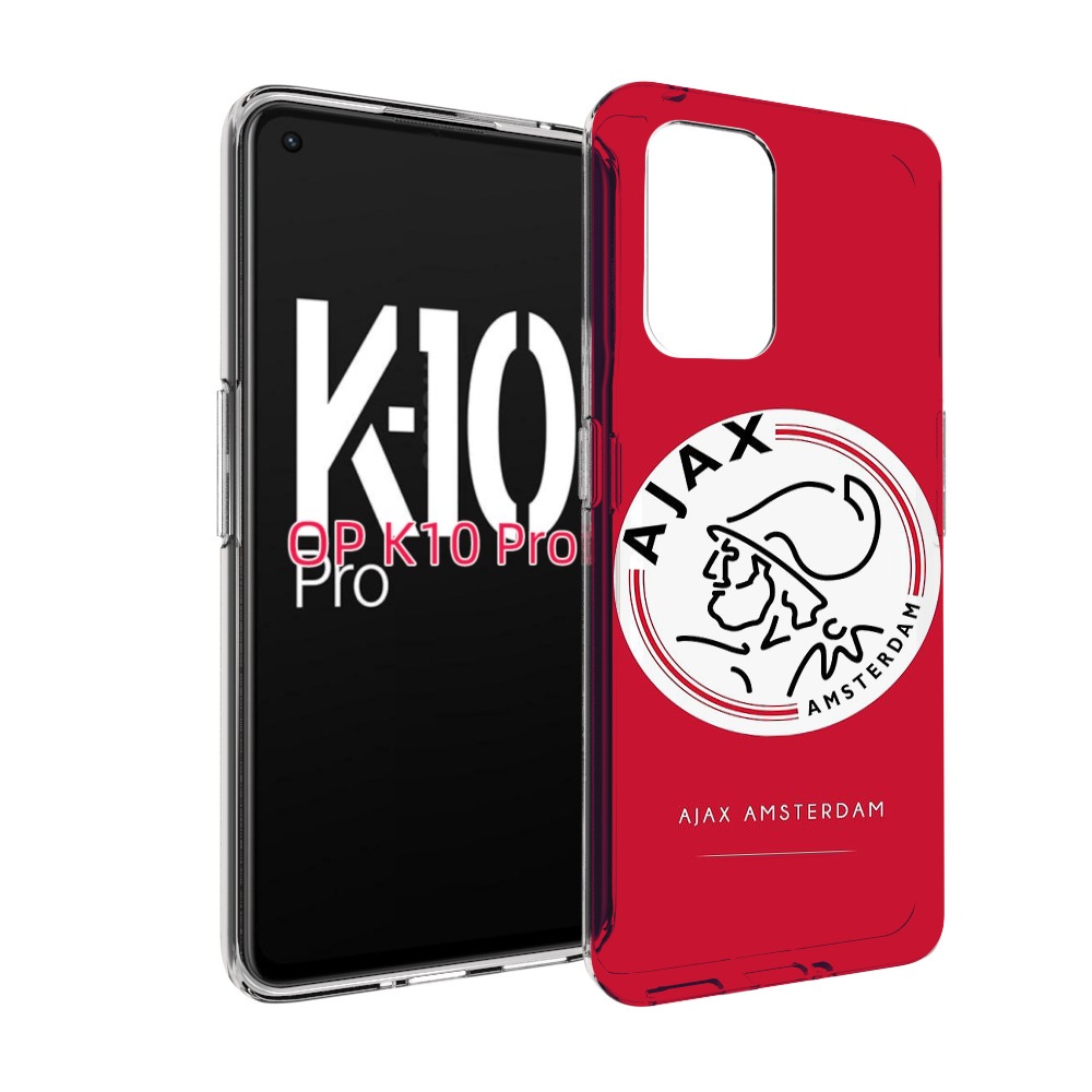 

Чехол MyPads фк аякс амстердам для OPPO K10 Pro, Прозрачный, Tocco