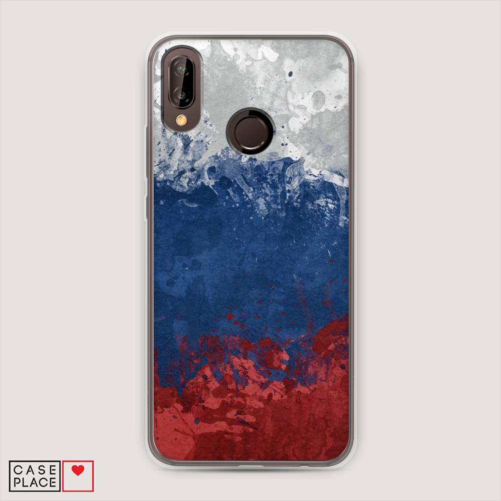 

Чехол Awog "Флаг России неровный" для Huawei Nova 3
