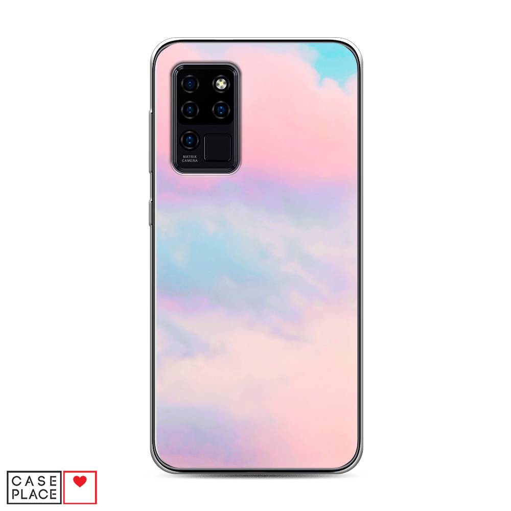 фото Чехол awog "розовые облака" для bq 6430l aurora