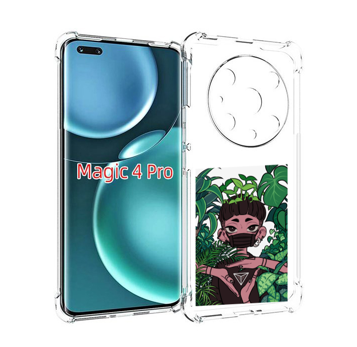 

Чехол MyPads девушка в природе женский для Honor Magic4 Pro, Прозрачный, Tocco