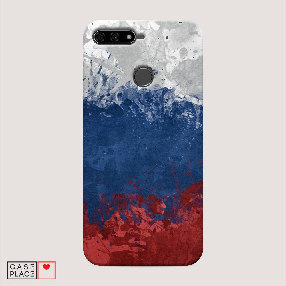 

Чехол Awog "Флаг России неровный" для Honor 7C, 64520-4