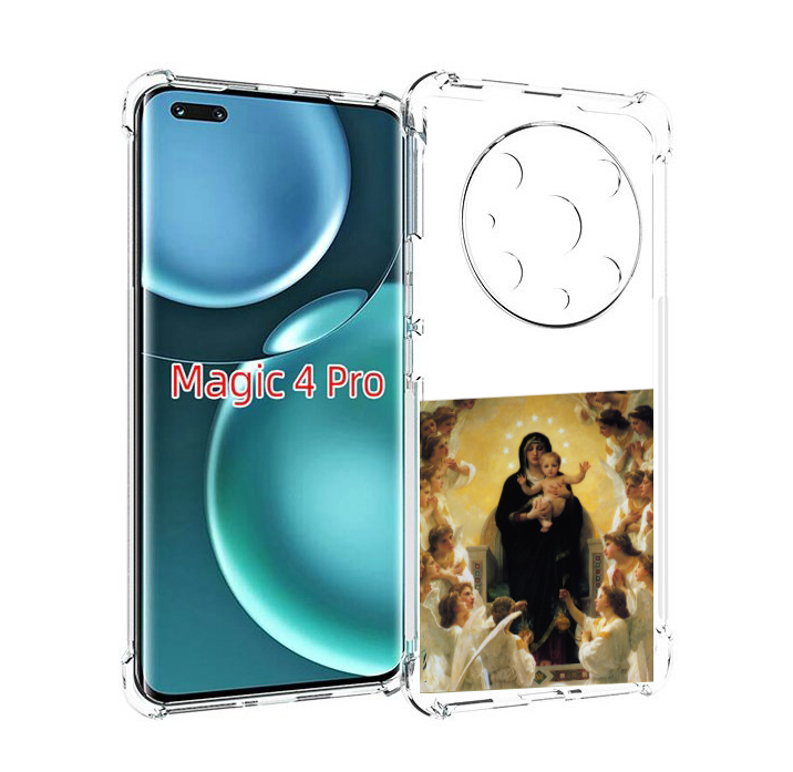 

Чехол MyPads дева-мария для Honor Magic4 Pro, Прозрачный, Tocco