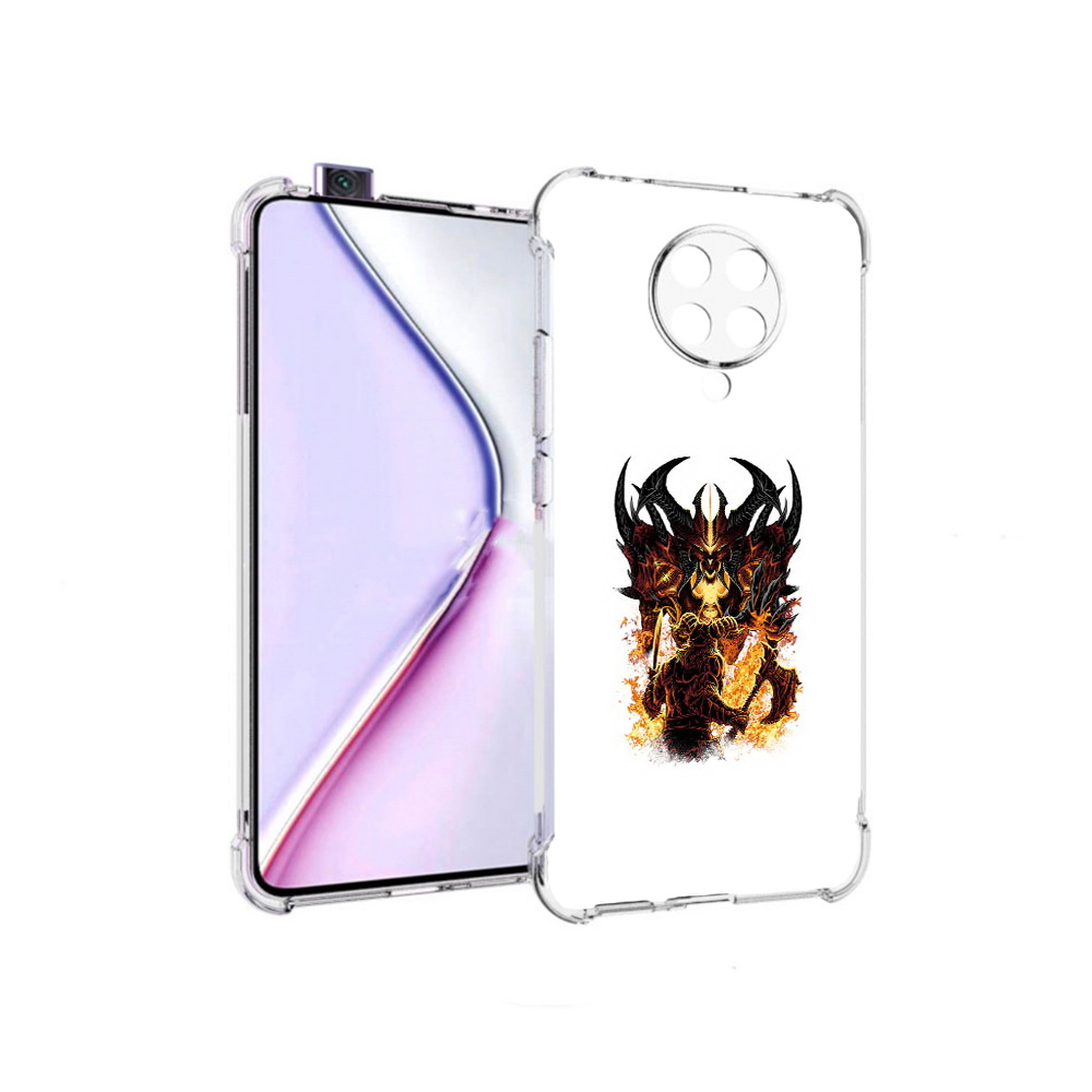 

Чехол MyPads демон shadow fiend для Xiaomi Redmi K30 Pro Zoom 8/256GB/Redmi K30 Pro, Прозрачный, Tocco