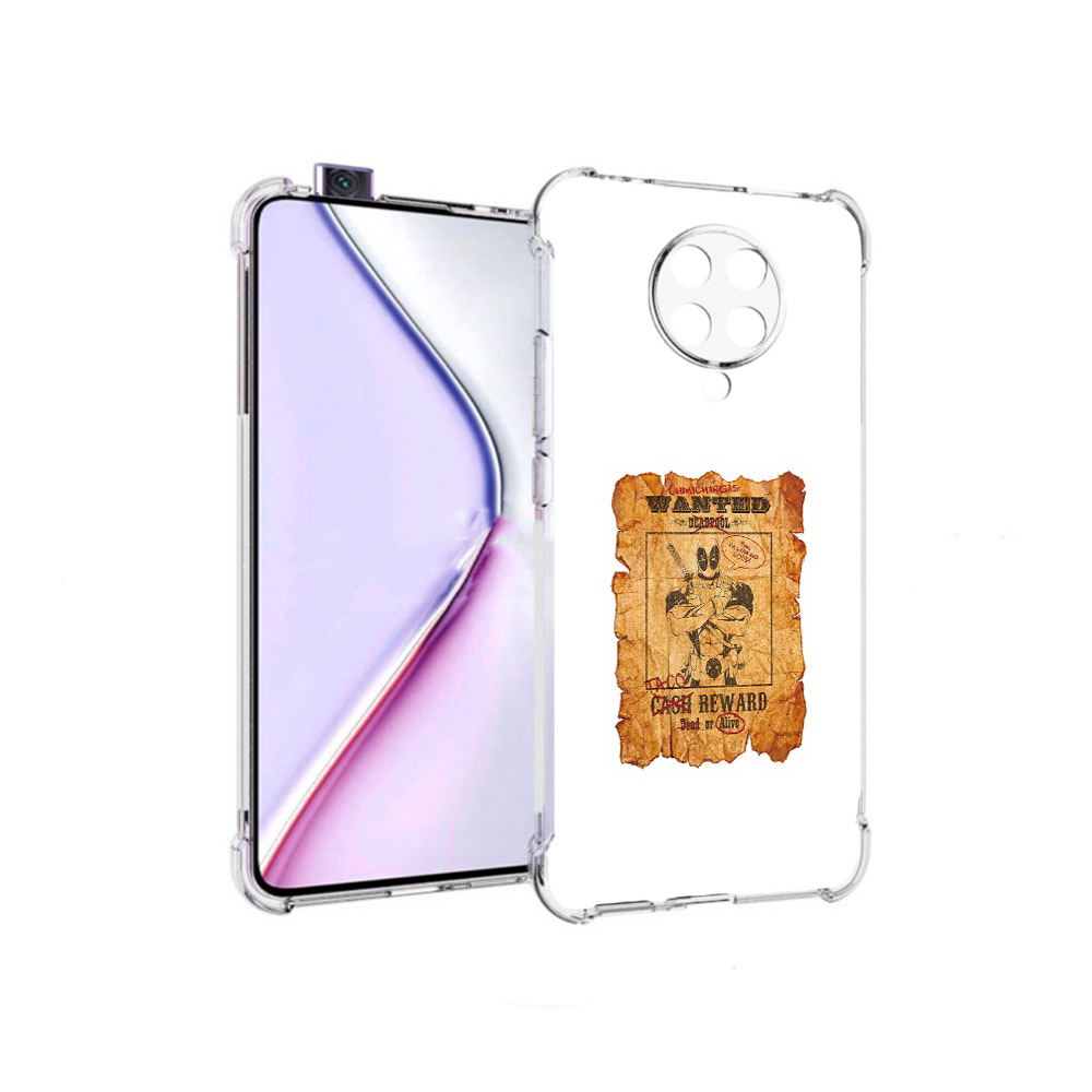 

Чехол MyPads дедпул для Xiaomi Redmi K30 Pro Zoom 8/256GB/Redmi K30 Pro/Xiaomi Poco F2 Pro, Прозрачный, Tocco