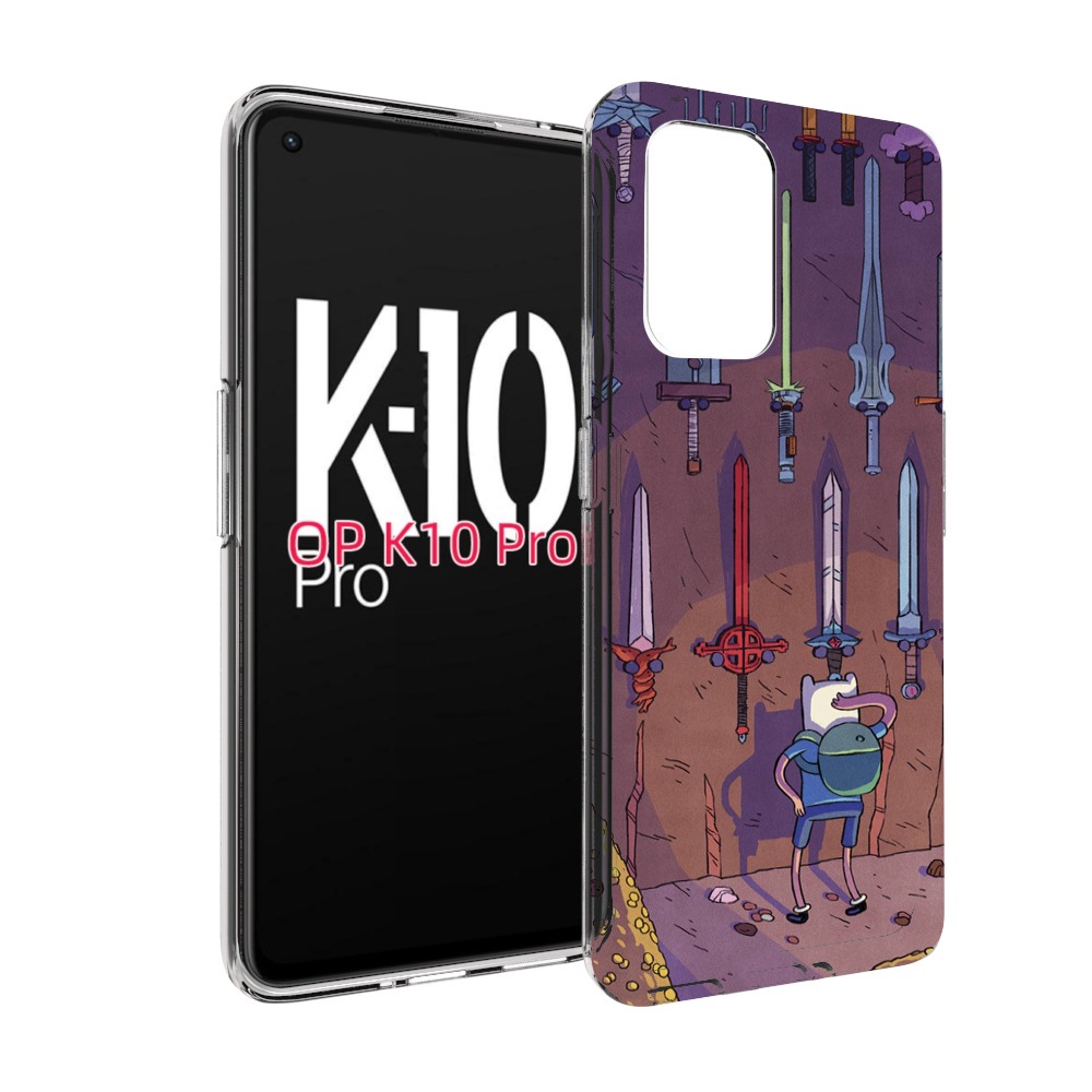 

Чехол MyPads фин ищет меч для OPPO K10 Pro, Прозрачный, Tocco