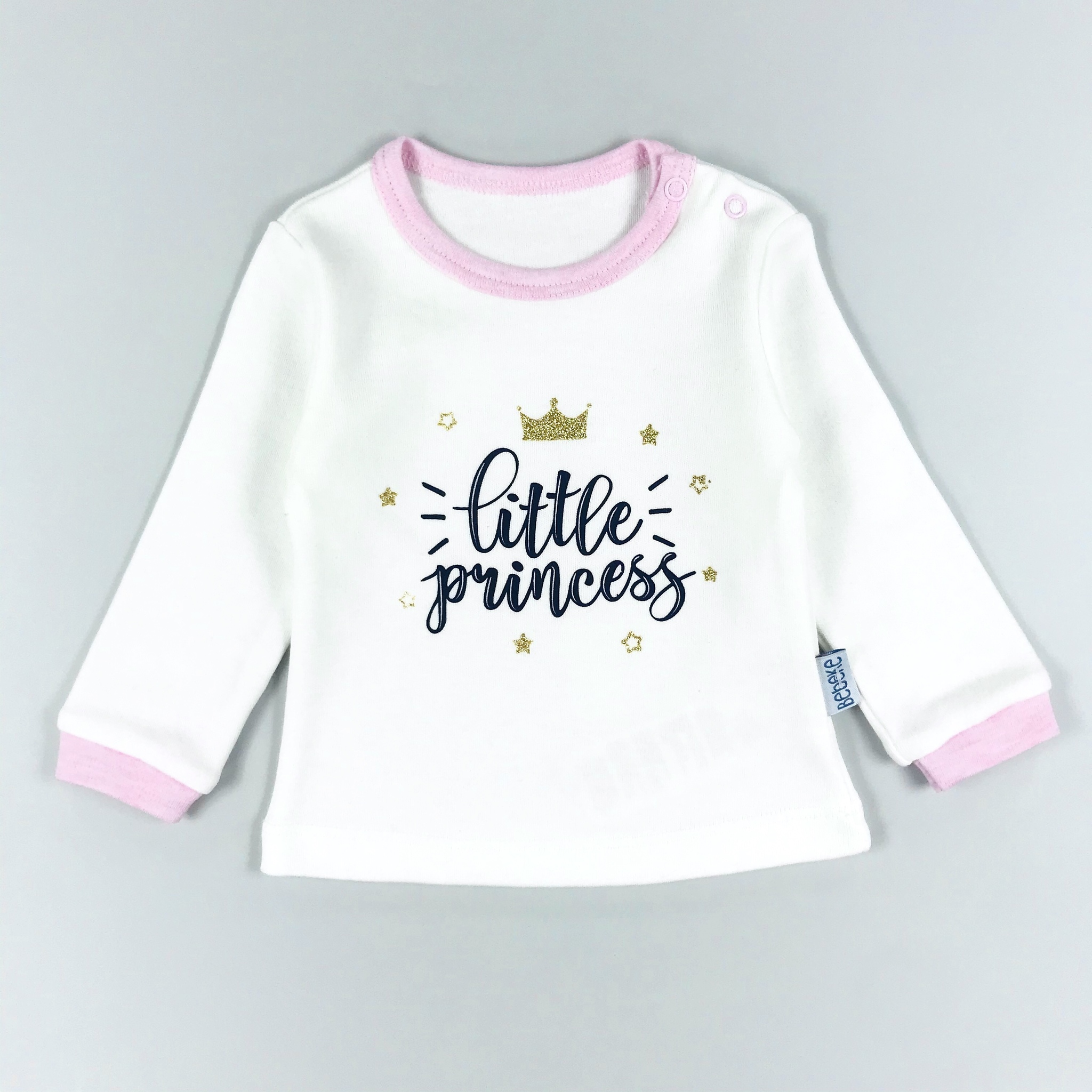 

Логнслив Bebeke Little princess белый р.74, 1910562