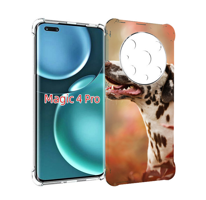 

Чехол MyPads далматин для Honor Magic4 Pro, Прозрачный, Tocco