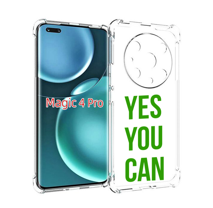 

Чехол MyPads да-ты-можешь для Honor Magic4 Pro, Прозрачный, Tocco