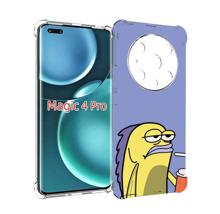 

Чехол MyPads грусная-рыба-из-спанч-боба для Honor Magic4 Pro, Прозрачный, Tocco