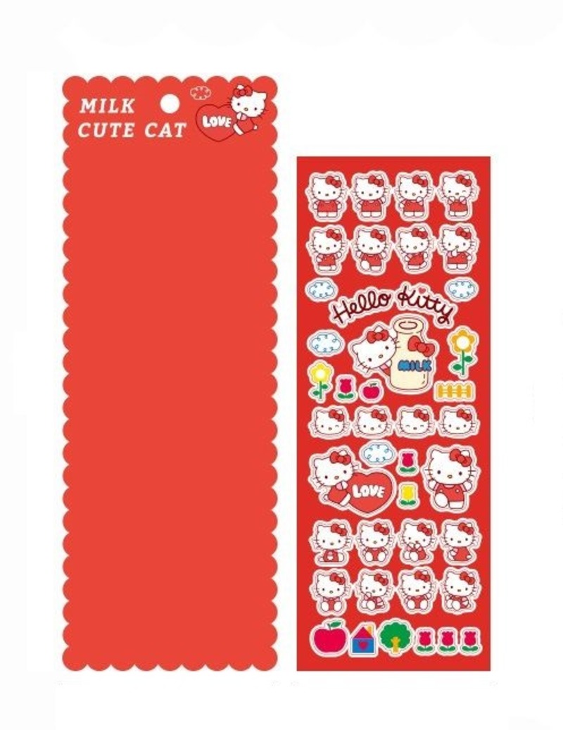 

Набор наклеек Hello Kitty на подложке 2110211 42 штуки