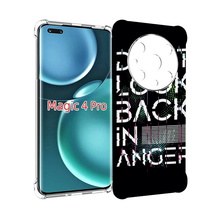 

Чехол MyPads графический-текст для Honor Magic4 Pro, Прозрачный, Tocco