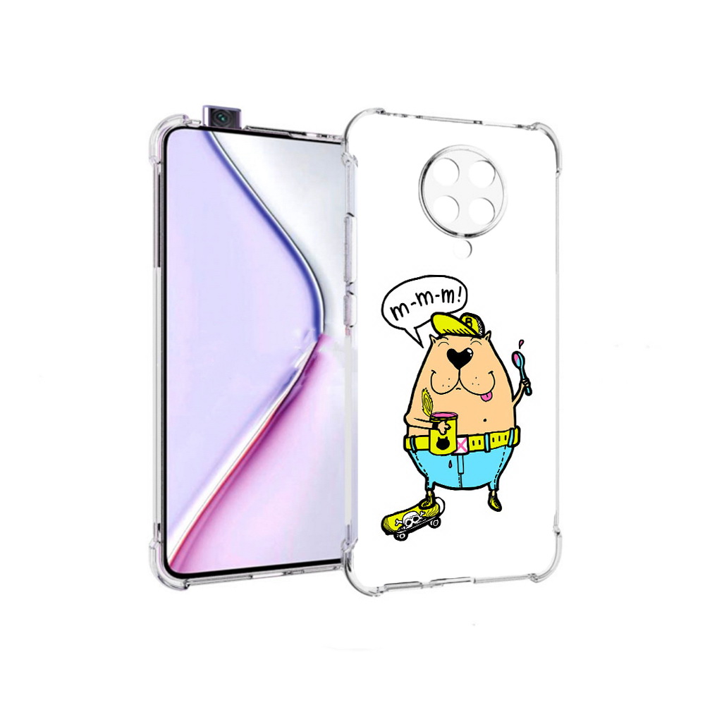 

Чехол MyPads Бобр для Xiaomi Redmi K30 Pro Zoom 8/256GB/Redmi K30 Pro/Xiaomi Poco F2 Pro, Прозрачный, Tocco