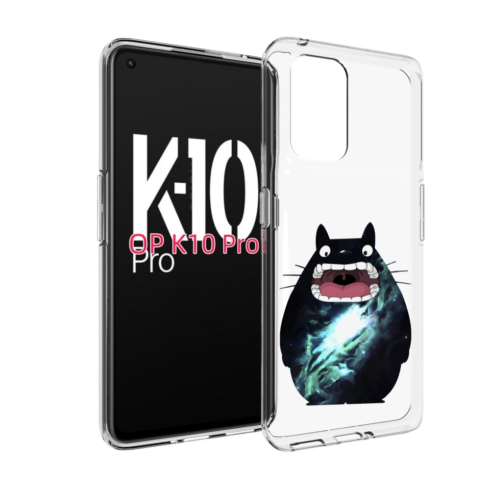 

Чехол MyPads тоторо для OPPO K10 Pro, Прозрачный, Tocco