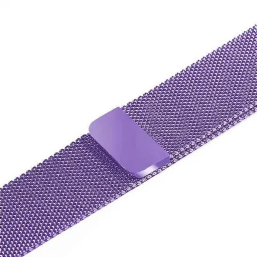 

Ремешок миланcкий из нержавеющей стали для Apple Watch 38/40мм (26), сиреневый, н