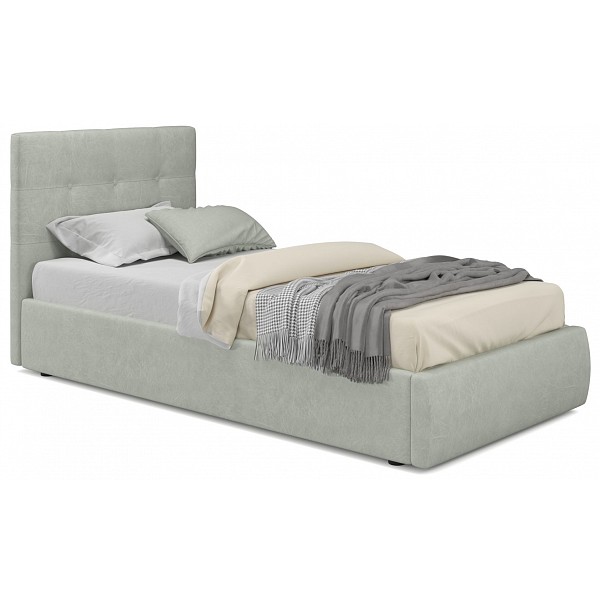 

Кровать  Selesta с матрасом PROMO B COCOS 2000x900 NMB_TE-00004704, Серый, Selesta с матрасом PROMO B COCOS 2000x900