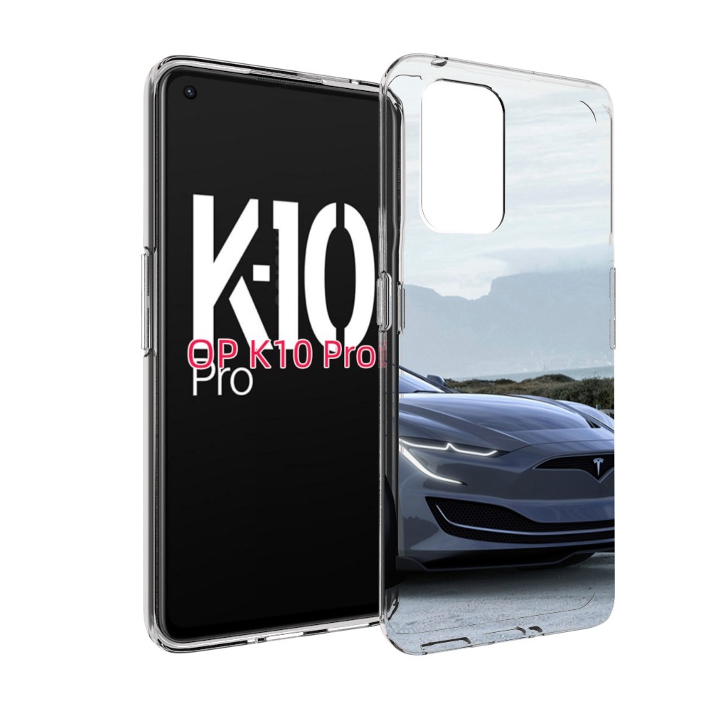 

Чехол MyPads tesla 2 мужской для OPPO K10 Pro, Прозрачный, Tocco
