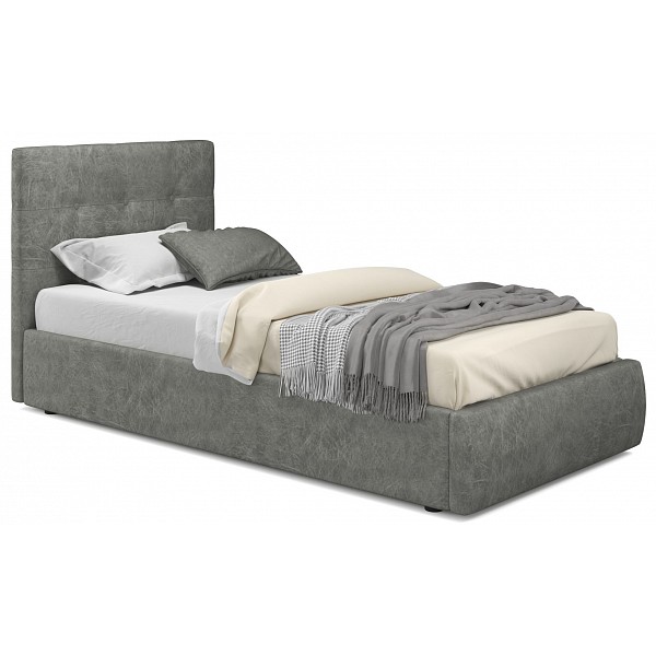

Кровать односпальная Selesta с матрасом PROMO B COCOS 2000x900 NMB_TE-00004702, Серый, Selesta с матрасом PROMO B COCOS 2000x900