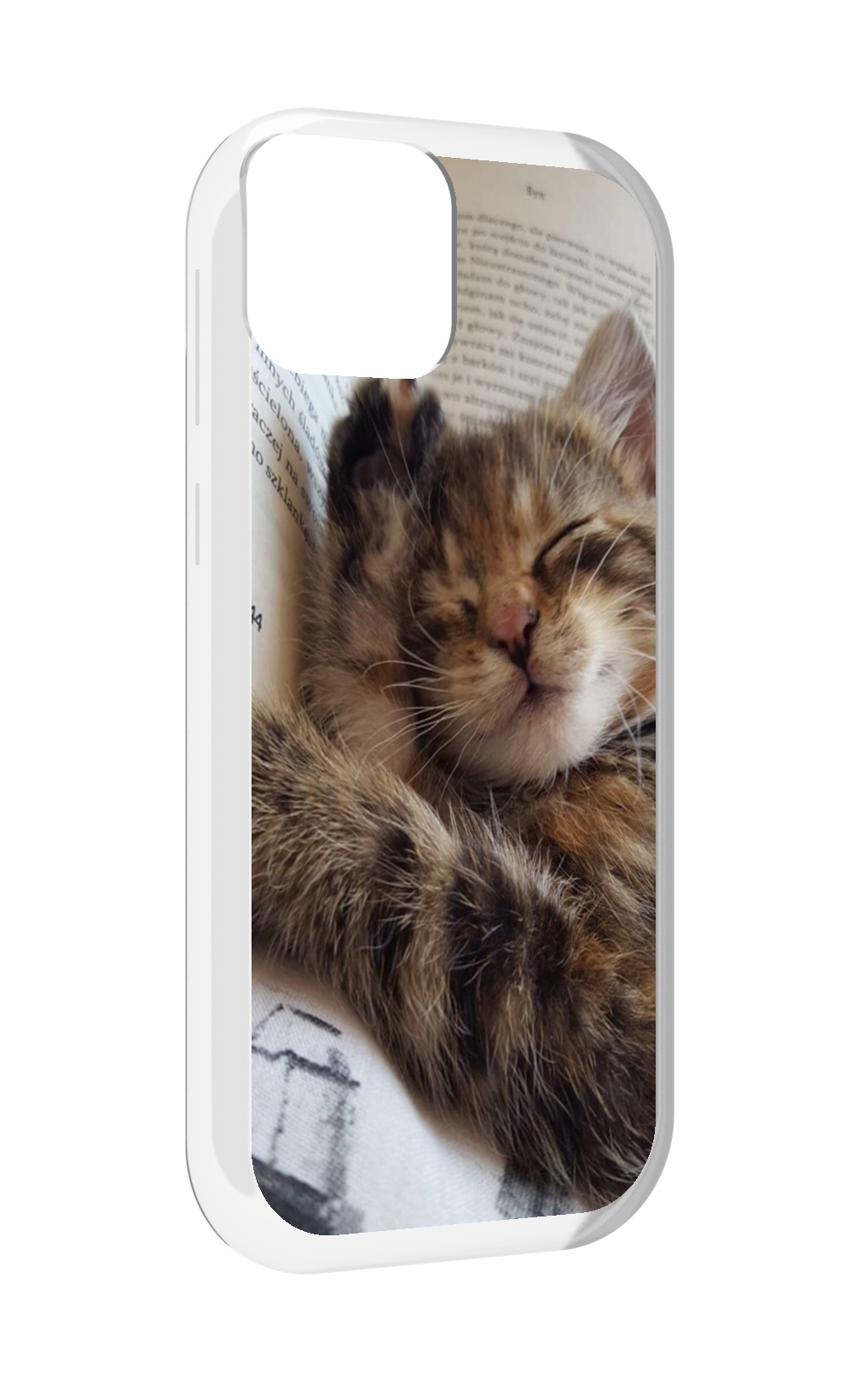 

Чехол MyPads Спящий-котенок для UleFone Note 6 / Note 6T / Note 6P, Прозрачный, Tocco