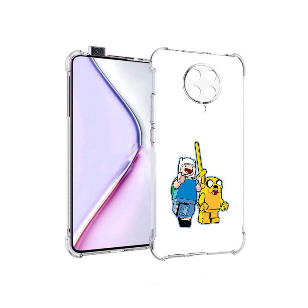 

Чехол MyPads время приключений лего для Xiaomi Redmi K30 Pro Zoom 8/256GB, Прозрачный, Tocco