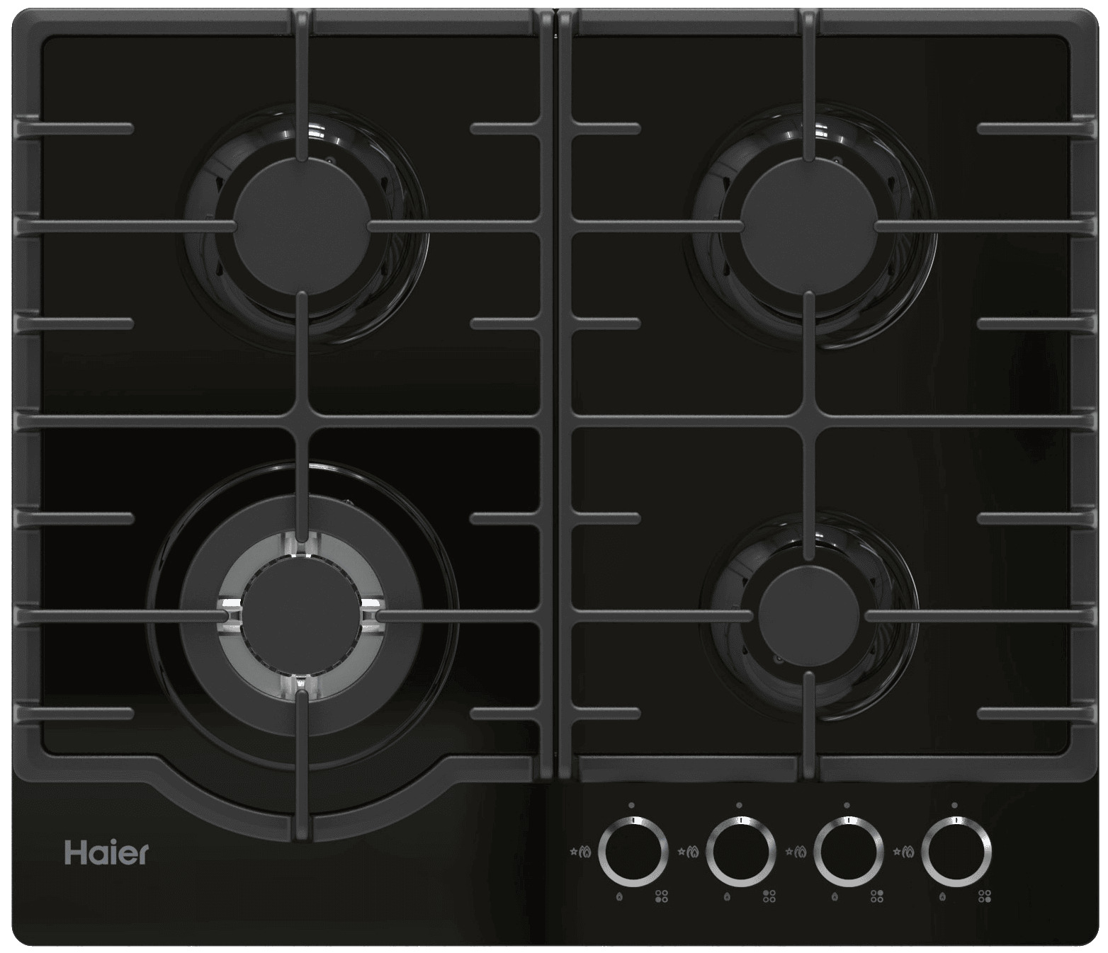 

Встраиваемая варочная панель газовая Haier HHX-M64RFB черный, HHX-M64RFB