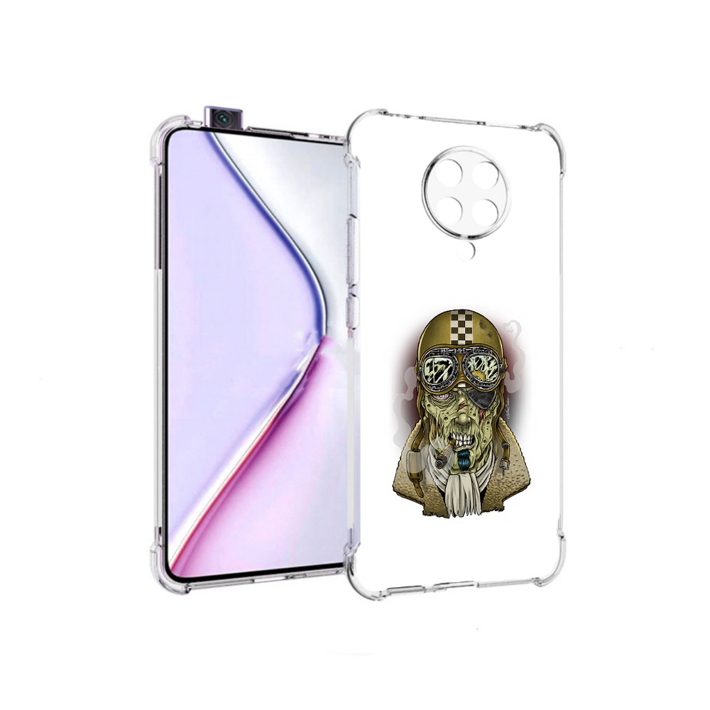 

Чехол MyPads военный зомби для Xiaomi Redmi K30 Pro Zoom 8/256GB/Redmi K30 Pro, Прозрачный, Tocco