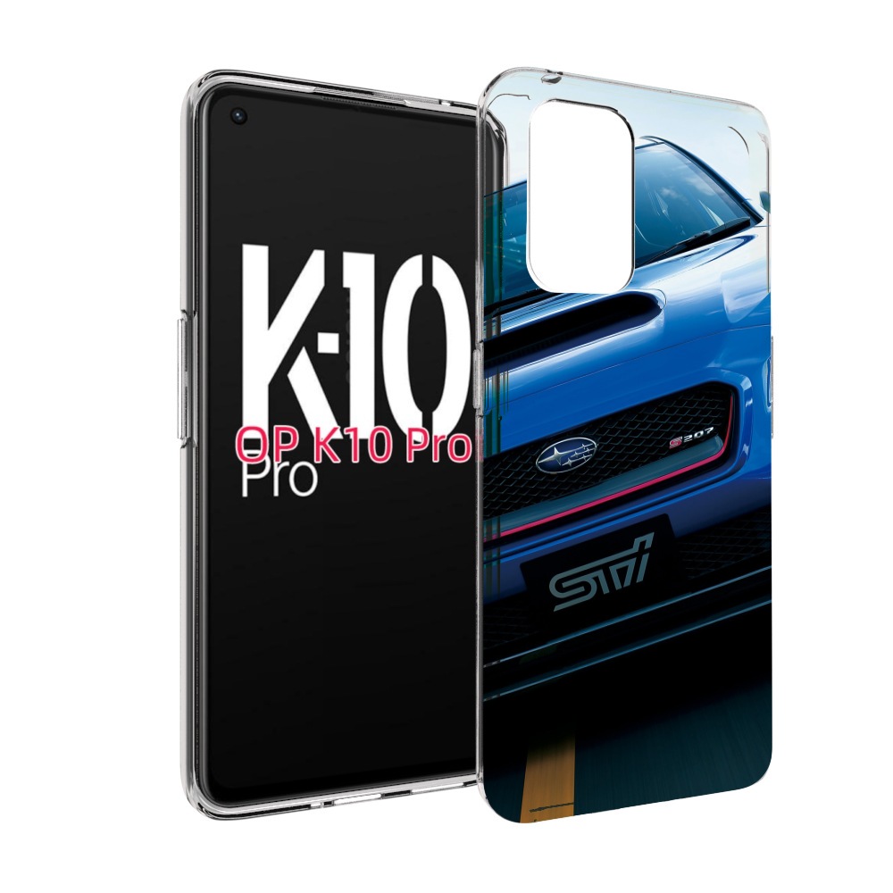 

Чехол MyPads subaru 2 для OPPO K10 Pro, Прозрачный, Tocco