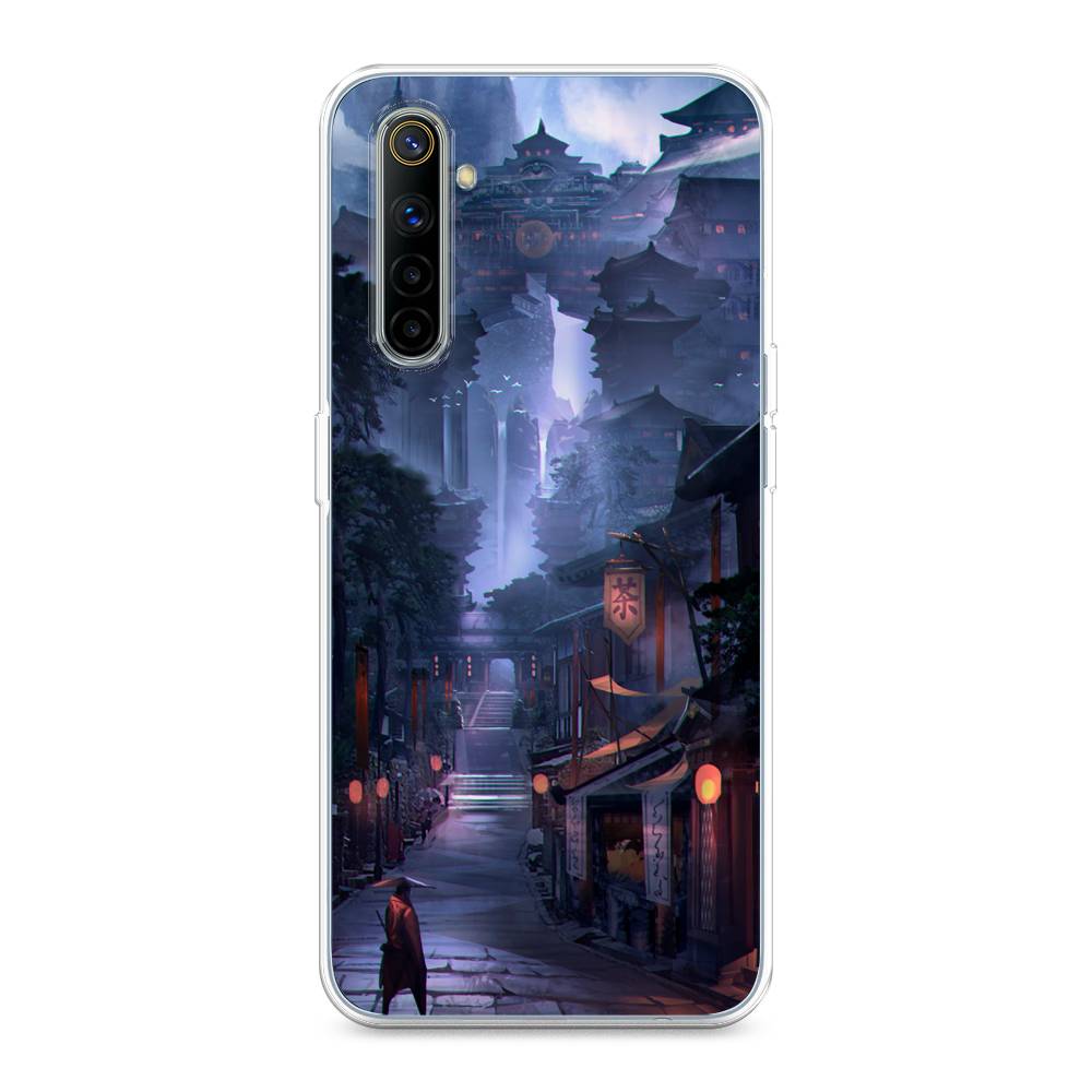 

Чехол Awog на Realme 6 "Одинокий самурай", Разноцветный, 252750-10