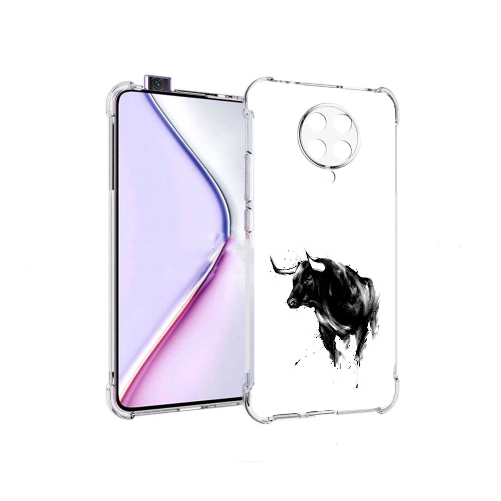 

Чехол MyPads бык для Xiaomi Redmi K30 Pro Zoom 8/256GB/Redmi K30 Pro/Xiaomi Poco F2 Pro, Прозрачный, Tocco