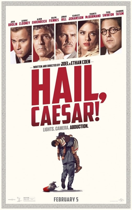 

Постер к фильму "Да здравствует Цезарь!" (Hail, Caesar!) A4