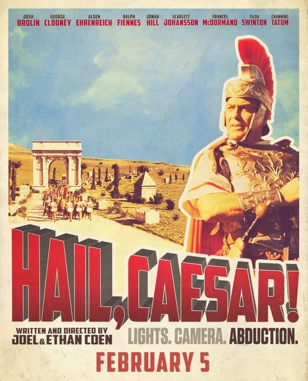 

Постер к фильму "Да здравствует Цезарь!" (Hail, Caesar!) Оригинальный 61x76,2 см