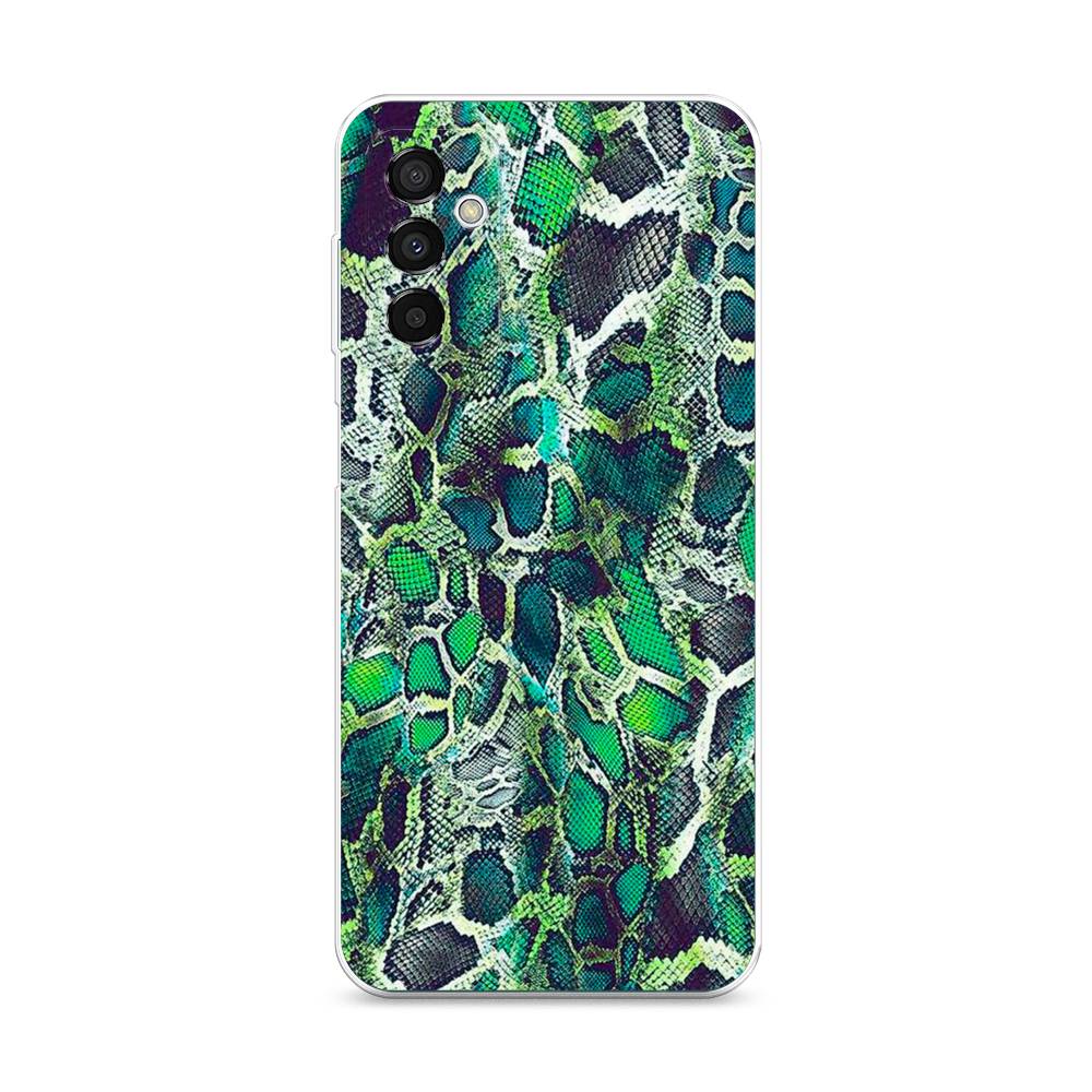 

Чехол Awog на Samsung Galaxy M23 5G / Самсунг M23 5G "Зеленая кожа змеи", Разноцветный, 2105550-3