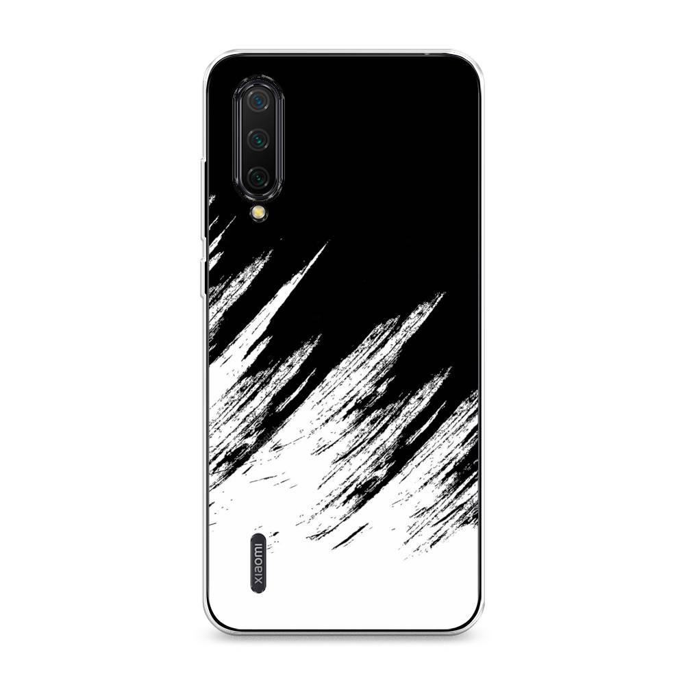 Чехол Awog на Xiaomi Mi A3 Lite/Mi CC9/Mi 9 Lite Черно белые брызги