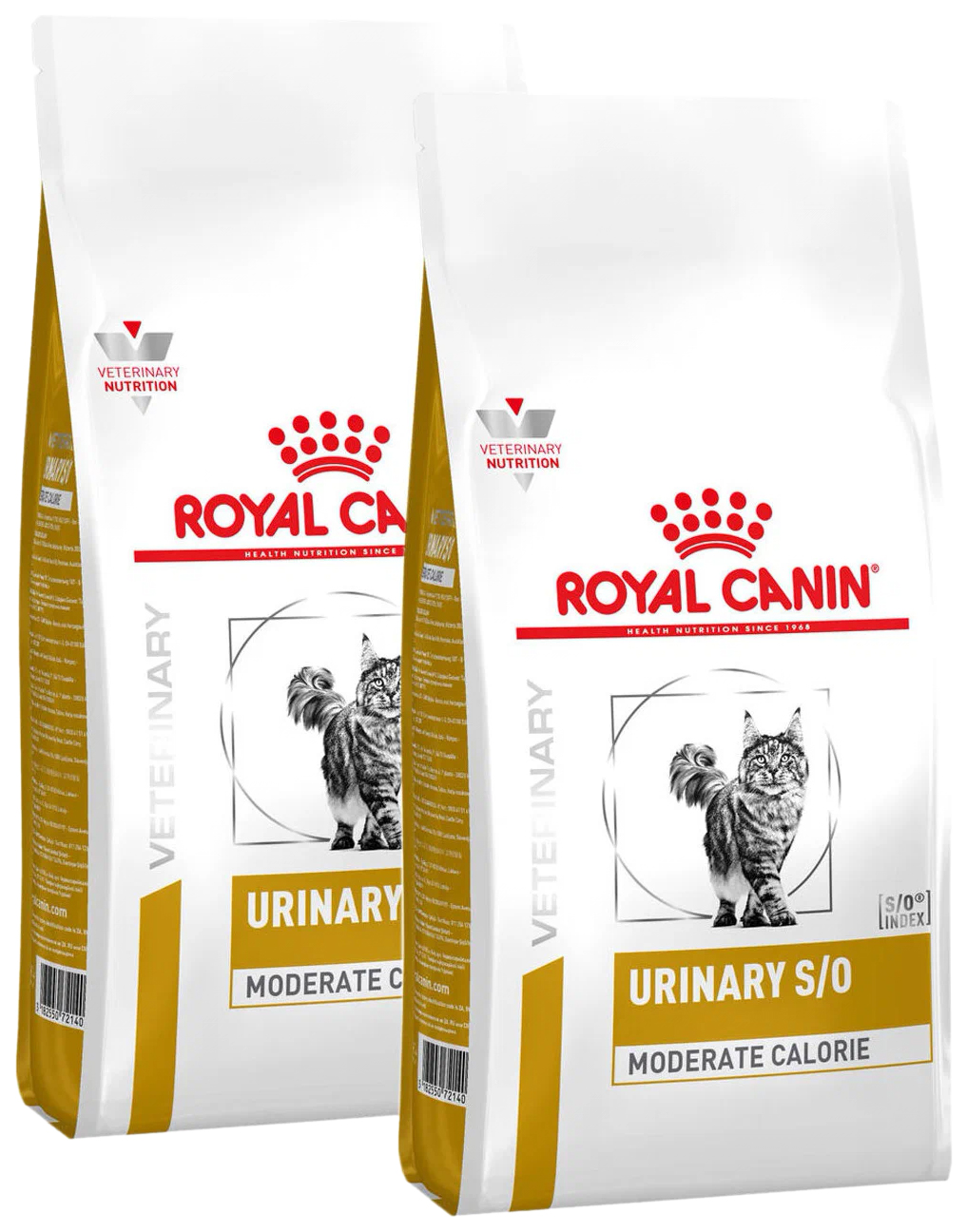 

Сухой корм для кошек Royal Canin Moderate Calorie при мочекаменной болезни 2 шт по 0,4 кг