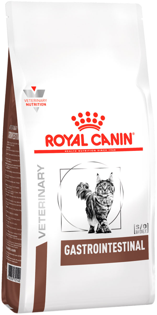 фото Сухой корм для кошек royal canin gastrointestinal при заболеваниях жкт, 2 шт по 0,4 кг