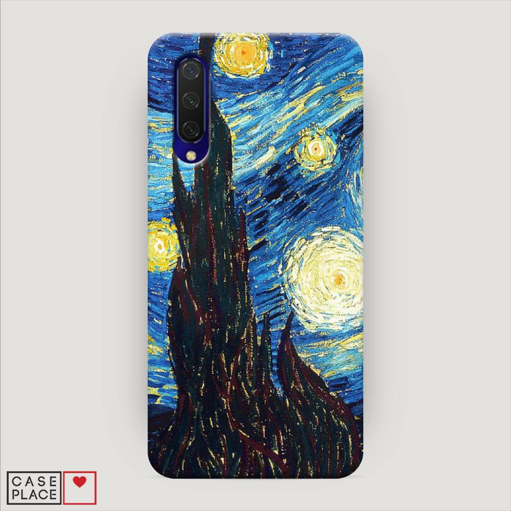 

Пластиковый чехол "Ван Гог Звездная ночь" на Xiaomi Mi CC9, 36120-7