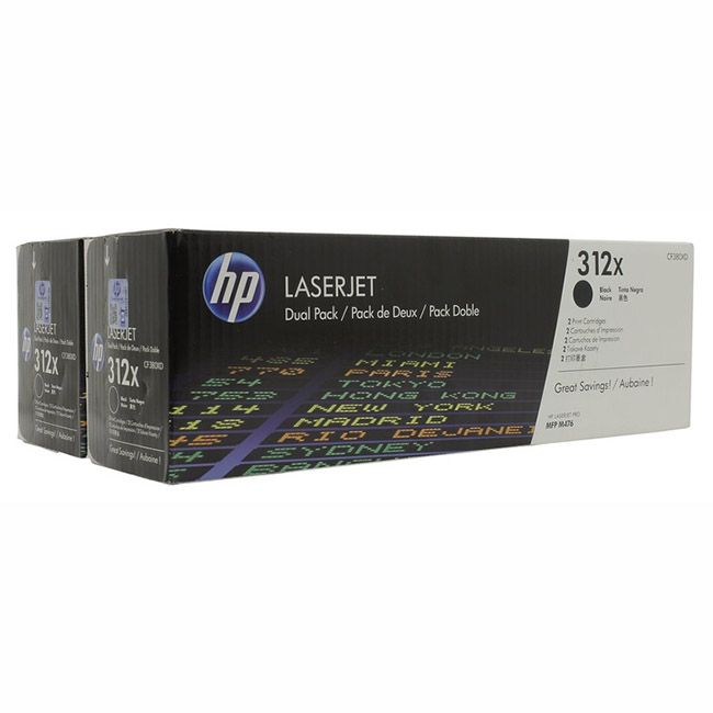 

Картридж Xerox CF380XD, 312X Black/Черный