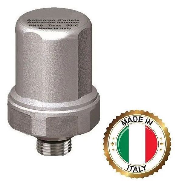 

Компенсатор гидроударов 1/2" НР (Р макс. 50 бар) ITALY FA 2895 12, 435677532ка