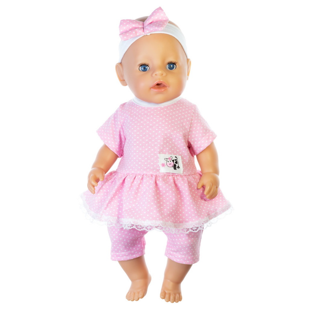 фото Летняя одежда fanrong для куклы baby born ростом 43 см (895)