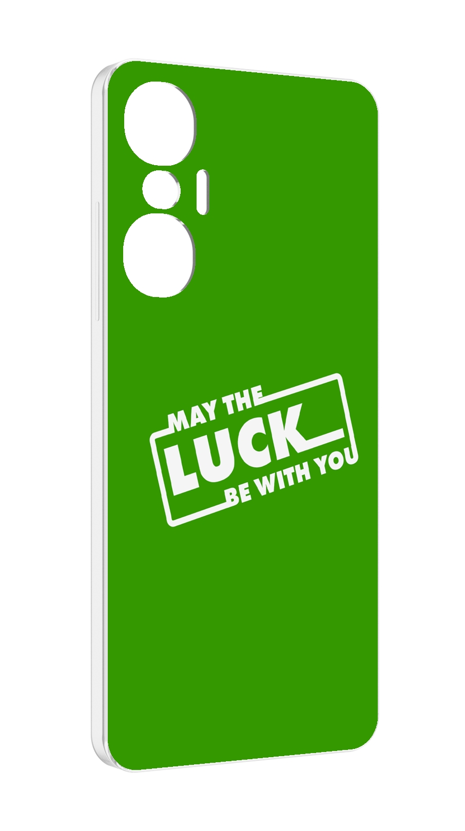 

Чехол MyPads Luck green для Infinix Hot 20S противоударный, Tocco