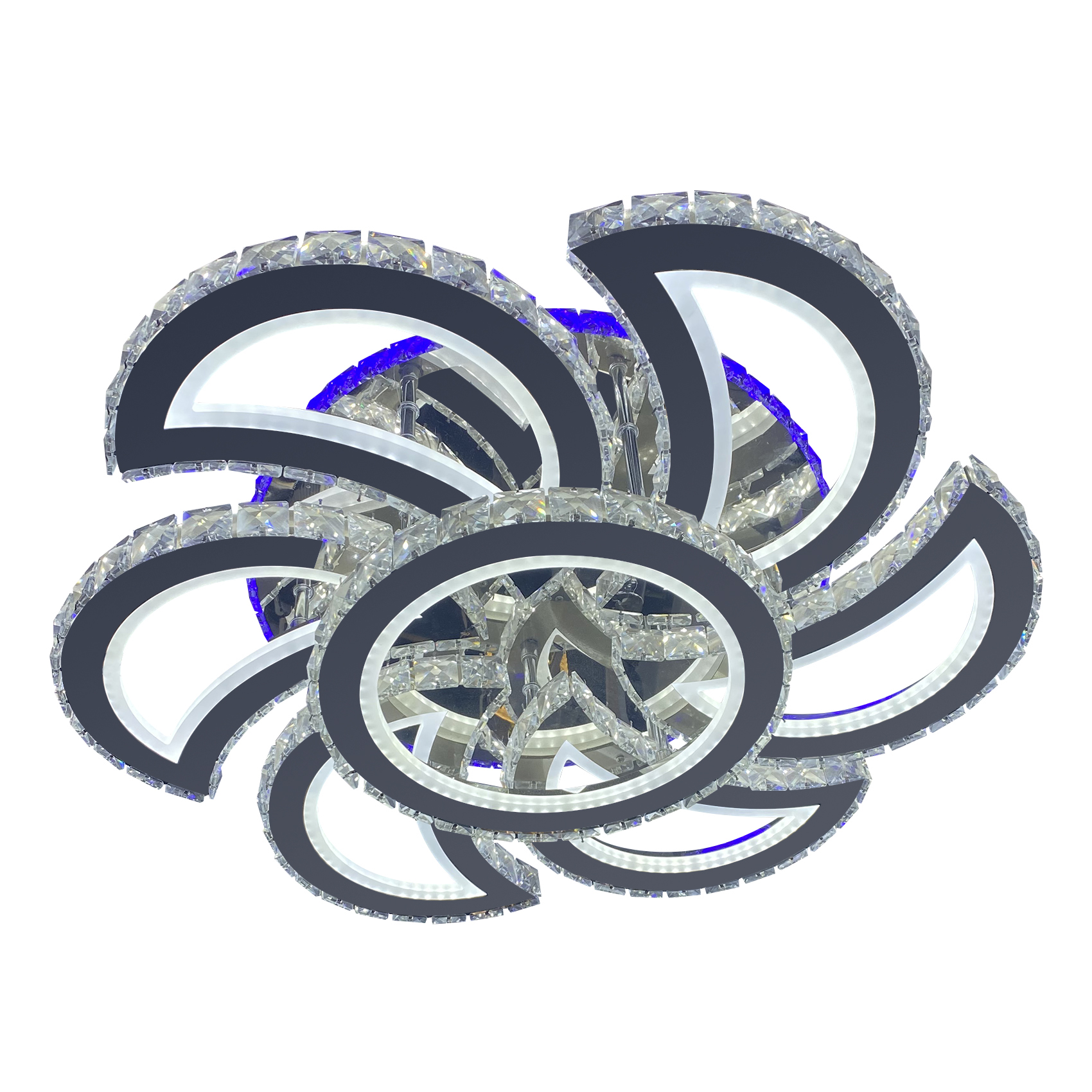 

Люстра потолочная светодиодная Studio Led SL893/7 RGB Crystal Chrome, SL893/7 RGB Crystal Chrome