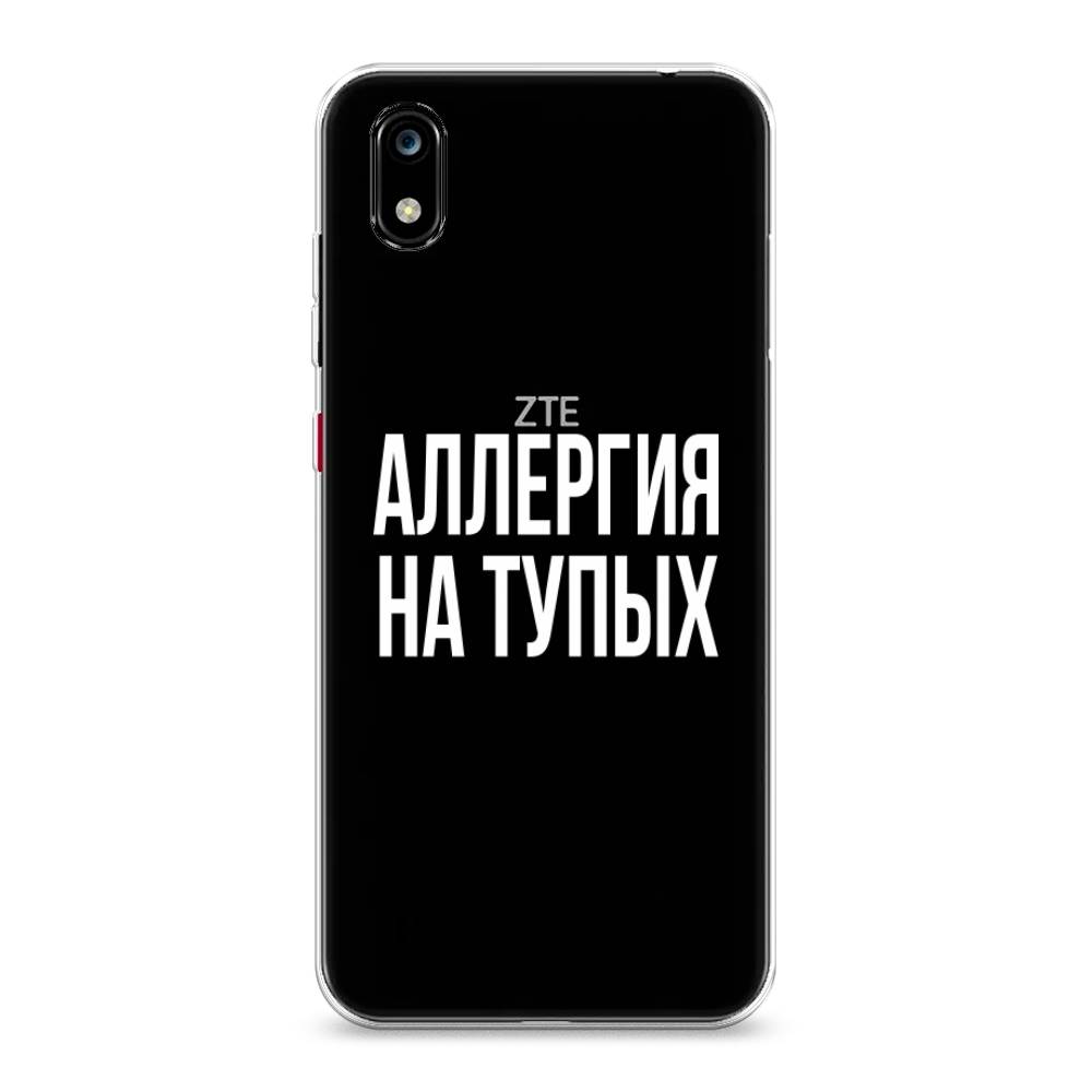 

Чехол Awog на ZTE Blade A7 2019 / ЗТЕ Блэйд A7 2019 "Аллергия на тупых", Разноцветный, 133150-6