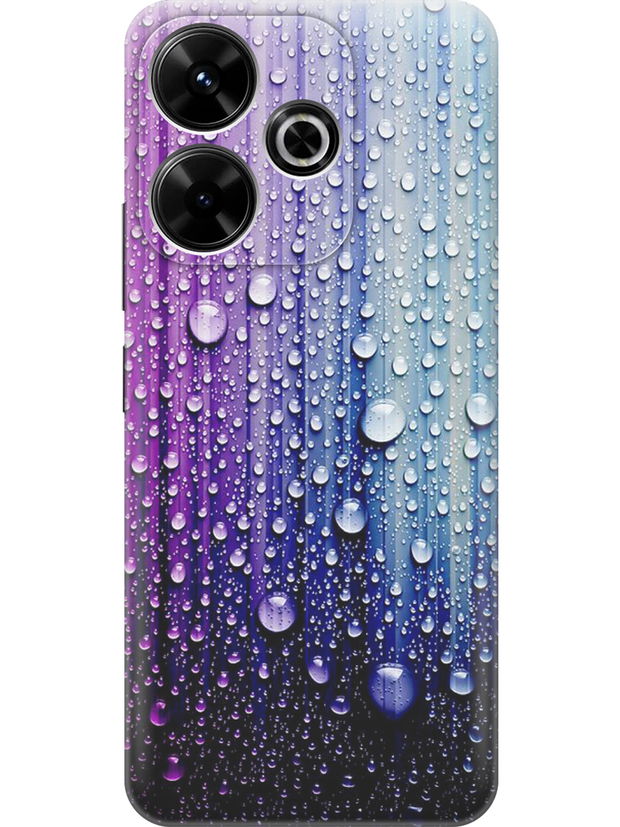 

Силиконовый чехол на Xiaomi Redmi 13 / Redmi Note 13R, Poco M6 4g с принтом 810761, Прозрачный;голубой;фиолетовый, 783988641