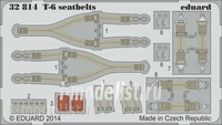 

32814 Eduard 1/32 Цветное Фототравление для T-6 seatbelts (Future release), Цветной