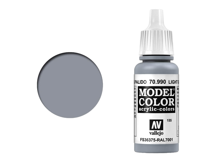 

Краска акриловая Vallejo Model Color Серый светлый