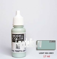 

70973 Краска акриловая Model Color Серо-морской светлый/Light sea grey, Серый