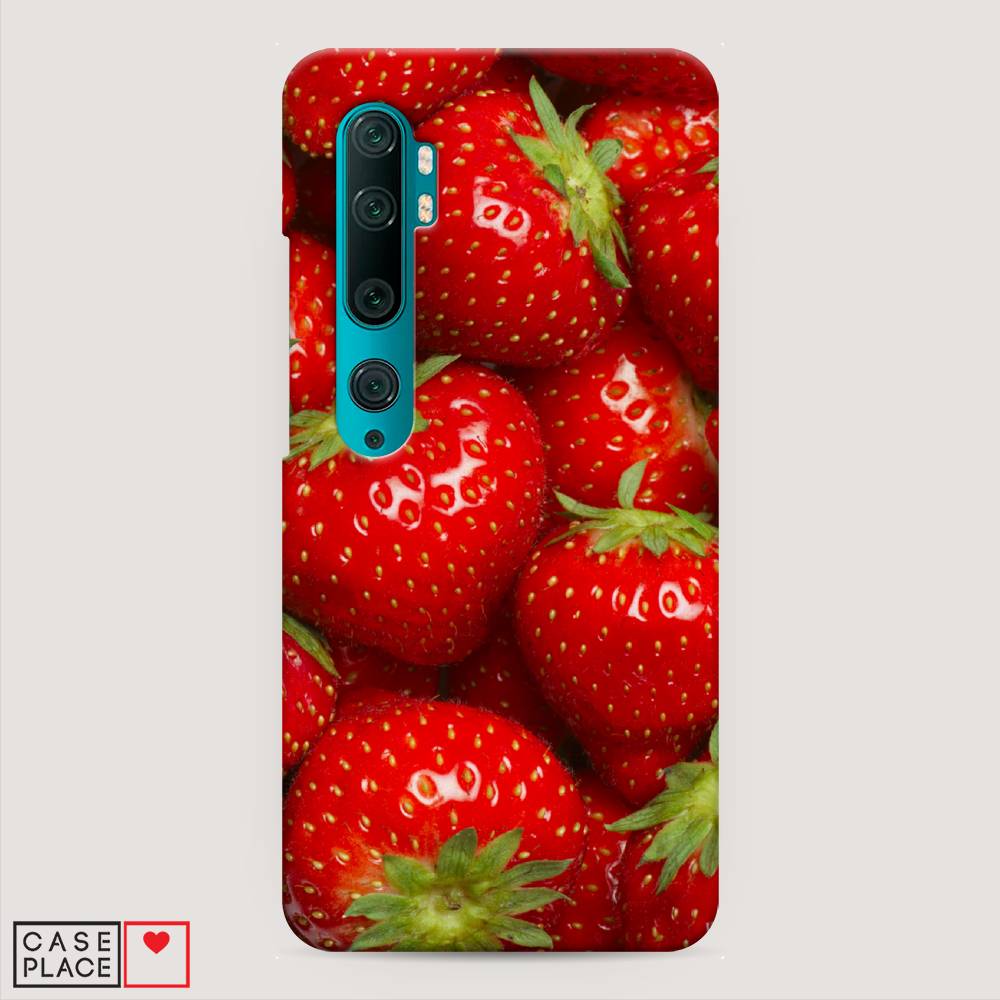 

Пластиковый чехол "Клубника" на Xiaomi Mi Note 10, 37320-7