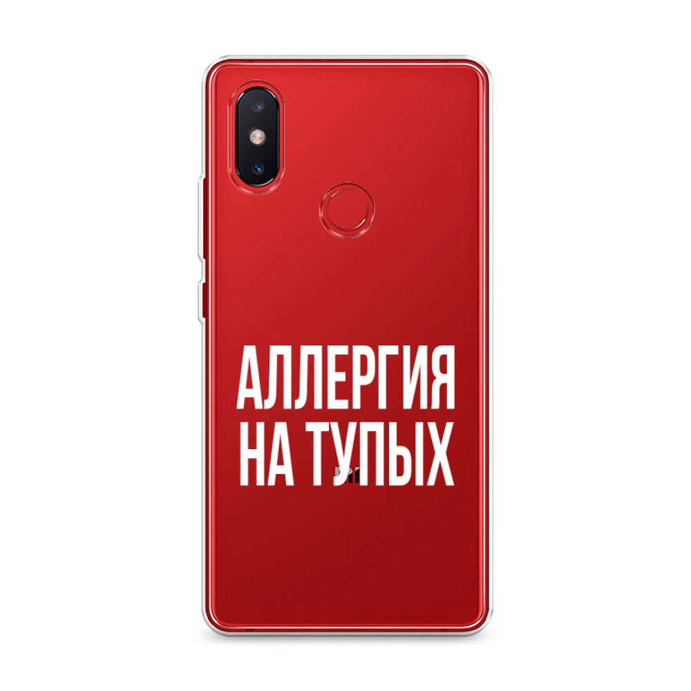 

Чехол Awog на Xiaomi Mi 8 SE "Аллергия на тупых", Разноцветный, 33750-6